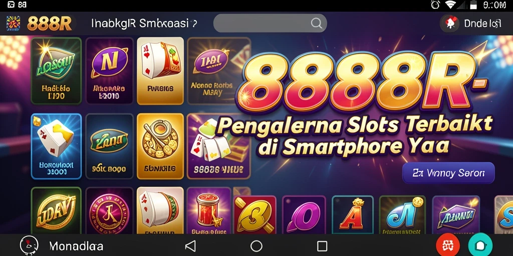 Gameplay seru dari aplikasi Slot 888R yang menarik.