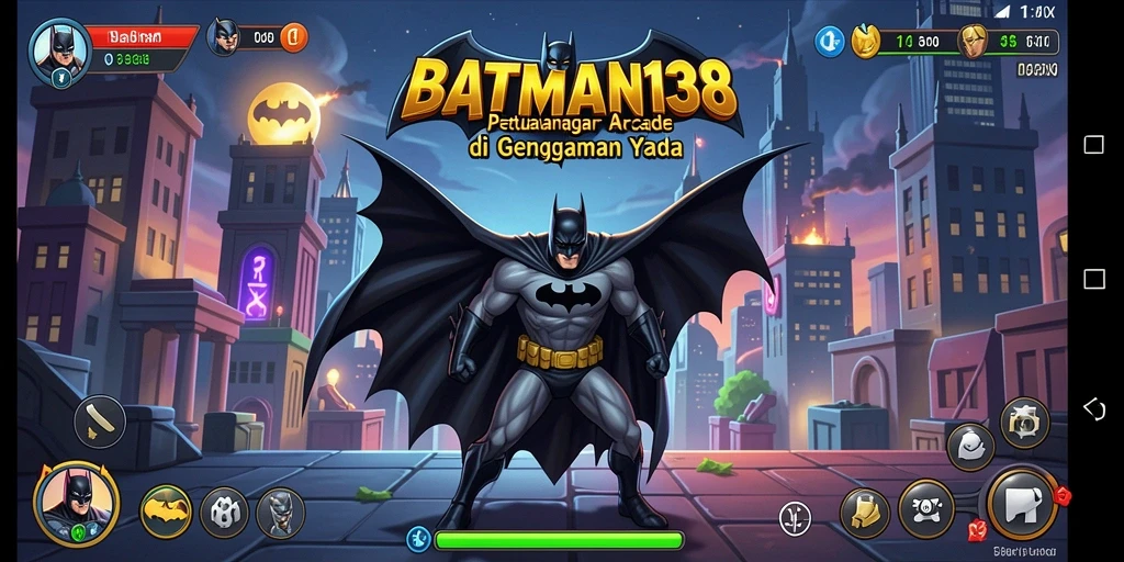 Tangkapan layar menunjukkan gameplay seru dalam BATMAN138.