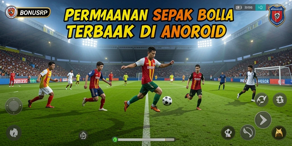 Tampilan menarik dari gameplay BONUSRP dengan aksi sepak bola yang seru.