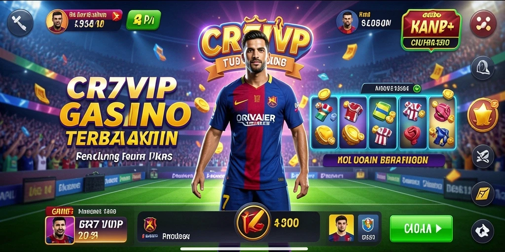 Screenshot CR7VIP menunjukkan pengalaman bermain Kasino yang mendebarkan dan interaktif.